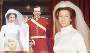 Princess anne wedding royal princess princess wedding dresses designer wedding dresses weding dresses princesa real princesa diana wedding wednesday: Princess Anne News Royal Made Nod To Prince Charles Queen On First Wedding Day Express Co Uk