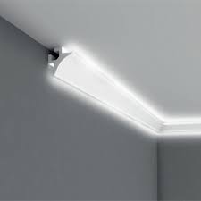 Lichtleiste Ql002 Stuckleiste Fuer Indirekte Beleuchtung Aus Hochfestem Pol Life Ideas Illuminazione Led Soffitto Illuminazione A Incasso Nel Soffitto Illuminazione Soffitto