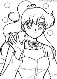 Send this drawing to your friends or to yourself to keep coloring it later. Sailor Moon Coloring Picture