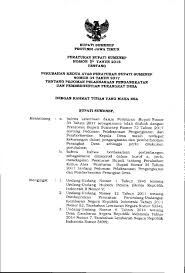 Kabupaten pemalang keputusan kepala desa pegiringan nomor: Peraturan Bupati Sumenep No 86 Tahun 2018 Tentang Perubahan Kedua Atas Peraturan Bupati Sumenep Nomor 34 Tahun 2017 Tentang Pedoman Pelaksanaan Pengangkatan Dan Pemberhentian Perangkat Desa