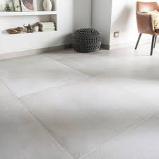 At Leroy Merlin Carrelage Sol Et Mur Blanc Casse Effet Beton Time L 75 X L 75 Cm Tegelvloer Tegels Vloeren