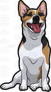 Small Black And Brown Terrier A Jack Russell Terrier Looking Attentive Dog Drawing Dog Art Jack Russell