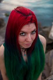 Rainbow Hair Multi Colored Hair Manic Panic Dye Hard Lizzy Davis