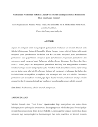 Tajuk hendaklah jelas dan menggambarkan matlamat/objektif program/projek. Pdf Pelaksanaan Pendidikan Sekolah Amanah Di Sekolah Kebangsaan Sultan Hisamuddin Alam Shah Kuala Lumpur