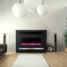 Look for the electric fireplace that will allow you to turn on the flame effects without having any issue using the heater. Electric Fireplace Nefp42 1815b Napoleon Fireplaces Contemporary Closed Hearth Free Standing