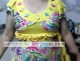 Pattern Sewing باترون مفصل لقندورة كتان صيفي Fashion Pattern Tops