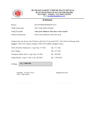 01102018 pertanyaan tentang kwitansi rumah sakit siloam palembang. Kwitansi Rumah Sakit Umum Hati Mulia Pdf
