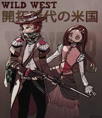 Demon Slayer Wild West By Https Www Deviantart Com Neytirix On Deviantart Anime Demon Slayer Scary Art