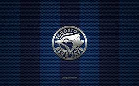 download wallpapers toronto blue jays logo canadian baseball club metal emblem blue metal mesh background toronto blue jays mlb toronto ontario canada usa baseball for desktop free pictures for desktop free download wallpapers toronto blue jays