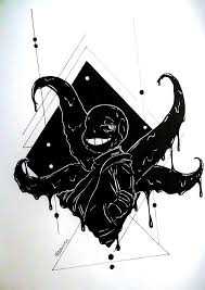 Inktober Day03 Nightmare Nightmare Has To Be Part Of Inktober I Mean He Nearly Looks Like A Huge Ink Blob D Undertale Drawings Undertale Undertale Fanart