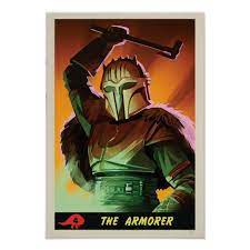 The Mandalorian The Armorer Poster Zazzle Com Mandalorian Cara Dune Star Wars Poster
