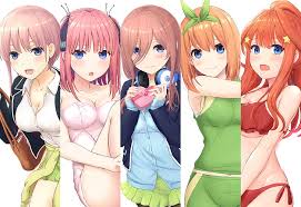 Maybe you would like to learn more about one of these? Hd Wallpaper Go Toubun No Hanayome Nakano Ichika Nakano Itsuki Nakano Miku Wallpaper Flare