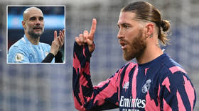 Capitán del @realmadrid y de la @sefutbol. A Downgrade Football Fans Scoff At Prospect Of Spain Legend Sergio Ramos Proposed Switch From Real Madrid To Manchester City Rt Sport News