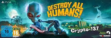 Destroy all humans trophy roadmap. Destroy All Humans Crypto 137 Edition Playstation 4 Ps4 Amazon Co Uk Pc Video Games