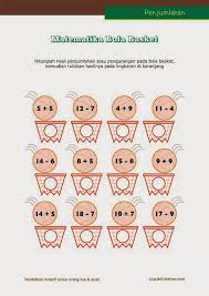 Begitulah informasi mengenai lembar kerja matematika penjumlahan dan pengurangan untuk anak paud, tk dan sd, artikel singkat yang kami bisa sampaikan ini semoga bermanfaat dan mohon maaf apabila ada banyak kekurangan terhadap dokumen tersebut. Belajar Anak Penjumlahan Basket Anak Belajar Matematika Kelas Satu