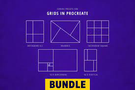 Procreate Custom Grid Presets Rule Of Three Instagram Square Presets