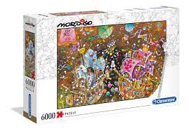 Jigsaw puzzles, toys, model cars, games and much more Mordillo 6000 Piezas Mordillo Clementoni