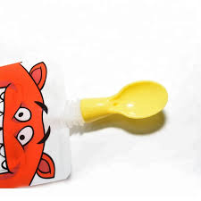 Reusable Baby Food Spout Pouch Spoon 8 6mm Transparent Spoon Buy Spout Pouch Spoon Reusable Spout Pouch 8 6mm Transparent Spoon Product On Alibaba Com