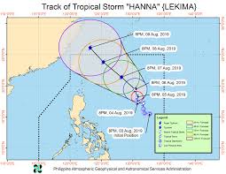 Warm (max 31°c on tue afternoon, min 23°c on sun night). Pagasa Dost On Twitter At 10 00 Pm Today The Center Of Tropical Storm Hannaph Na Was Estimated Based On All Available Data At 945 Km East Of Tuguegarao City Cagayan 17 3 N 130 6