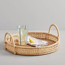 Free shipping on many items. Rattan Round Serving Tray