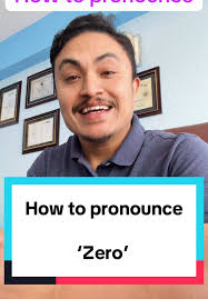 Pronouncing 'Zero' Correctly
