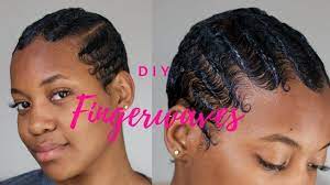 Fingerwaves Tutorial On Relaxed Short Hair Mikai Mcdermott Finger Waves Short Hair Short Hair Styles Short Relaxed Hairstyles