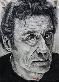 MOVIE NIGHT 275x380mm Pencil Drawing