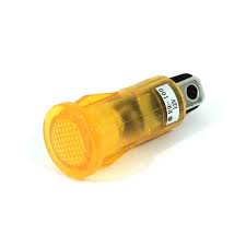 Led Snap In Flush Panel Mount Indicator Light 47680 12v Amber Waytek