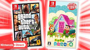 Nintendo switch promo posters mario bros grand theft auto five starwars poster. Gta 5 Und Animal Crossing Fur Nintendo Switch Gerucht Youtube