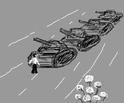 1 0 7 5 • f a x: Tank Man Tiananmen Square Drawception