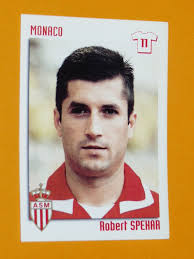 #208 ROBERT SPEHAR AS MONACO PANINI FRANCE FOOT 99 FOOTBALL 1998-1999