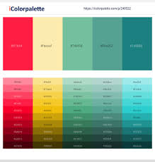 Check spelling or type a new query. 10 Latest Color Schemes With Red And Sea Green Color Tone Combinations 2021 Icolorpalette