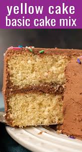 Cake Mix Yellow Cake Recipe The Best Cake Recipes In 2020 Homemade Cake Mixes Best Dessert Recipes Cake Mix