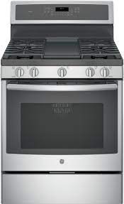 Ge Pgb911Sejss 30 Inch Freestanding Gas Range With 5 Sealed Burners, 5.6  Cu. Ft. Capacity Convection Oven, Storage Drawer, Continuous Grates, Steam  Self-Clean, Chef Connect, Reversible Grill-Griddle, And Star-K Certified:  Stainless With