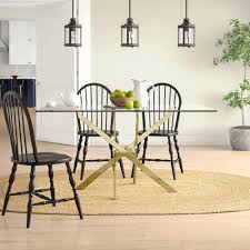 Get free shipping on qualified dining room sets or buy online pick up in store today in the furniture department. Pedestal Kitchen Dining Tables You Ll Love In 2021 Wayfair