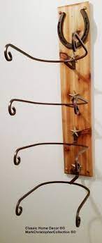 You Will Love This American Made Cowboy Hat Holder Holds Easily Up To Four Cowboy Hats And Ball Caps On End Scrolls Is D Hat Rack Diy Hat Rack Cowboy Hat