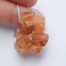 Sunstone provides a source of strength if you are dependent on others emotionally, or have suffered the sudden loss of a partner. Raw Aragonite Pendant Bead Hand Cut Gemstone Raw