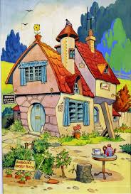 Harold S House By Hugh Mcneill At The Illustration Art Gallery Risunki Sbornik Rasskazov Pro Kottedzh Hudozhestvennaya Rospis