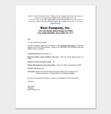 Creating a workplace mentoring program: Internship Appointment Letter 17 Letter Samples Formats