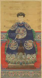 Chinese Art Portrait Of A Qing Court Lady S1991 115 Chinese Art Art Korean Art