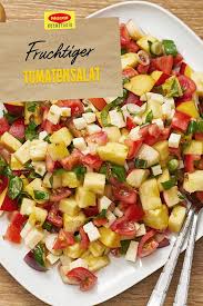 Fruchtiger Tomatensalat Rezept In 2020 Tomatensalat Salat Rezepte