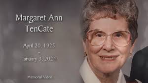 Remembering Margaret TenCate