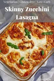 Zucchini Lasagna Vegetarian Gluten Free Grain Free Recipe Recipes Meatless Lasagna Vegetarian