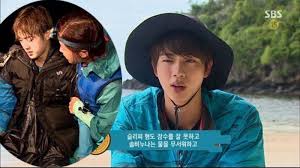 Solbi talked about her 'law of the jungle' castmate bts's jin.on the september 10th episode of the sbs chuseok special 'bts variety chronic… Kelelahan Jin Bts Nyaris Pingsan Saat Syuting Laws Of The Jungle Di Manado Tribunstyle Com