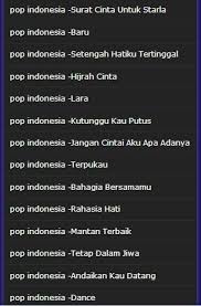 Download lagu terbaru gudang lagu mp3 gratis 2020. Lagu Pop Indonesia For Android Apk Download