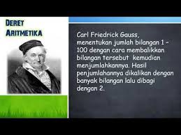 Barisan Dan Deret Aritmetika Dan Geometri Aritmetika Deret Aritmetika Pelajaran Matematika