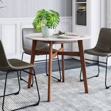 Thoren Dining Table In 2020 Round Wooden Dining Table Small Dining Table Set Dining Table