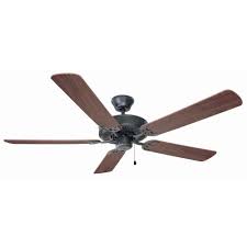 This ceiling fan also comes with an integrated light kit including two standard medium base 14w cfl bulbs and a cased white glass. Design House Millbridge 52 In Oil Rubbed Bronze Ceiling Fan With No Light Kit 154153 The Home Depot Ceiling Fans Without Lights Bronze Ceiling Fan Ceiling Fan