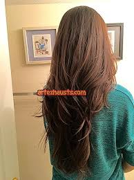 Potongan rambut layer v panjang. 9 Haircuts Shaped V Yang Luar Biasa Untuk Rambut Panjang Dan Pendek