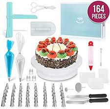 Get fast shipping on your order! Amazon Com Ultimate Cake Decorating Supplies 164 Pcs By Merri Baking Supplies Kit Rota Cake Decorating Supplies Cake Decorating Kits Cake Decorating Tools